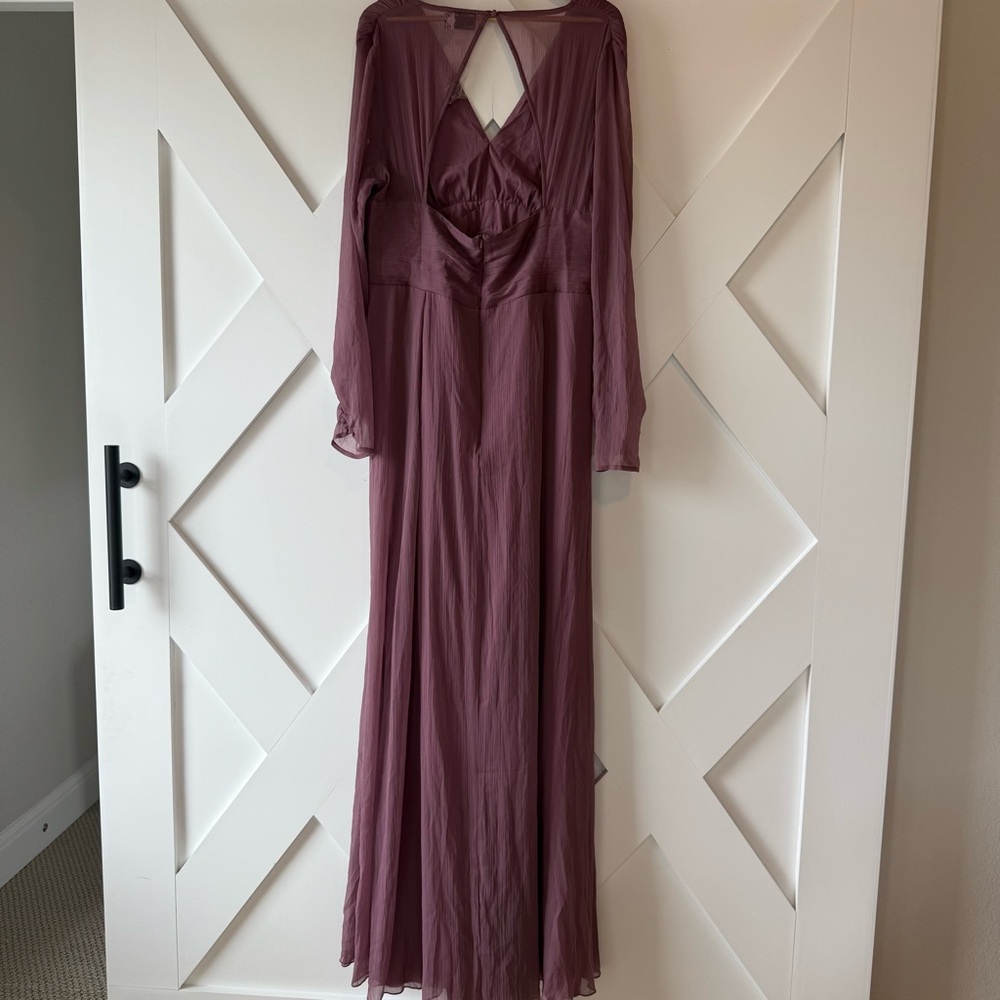 ASOS Design bridesmaid ruched waist maxi dress - Picture 10 of 11